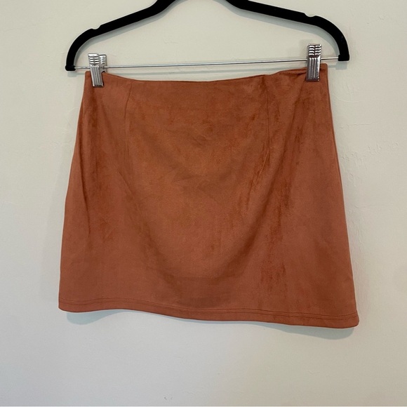 Faux Suede Skirt - Picture 4 of 4